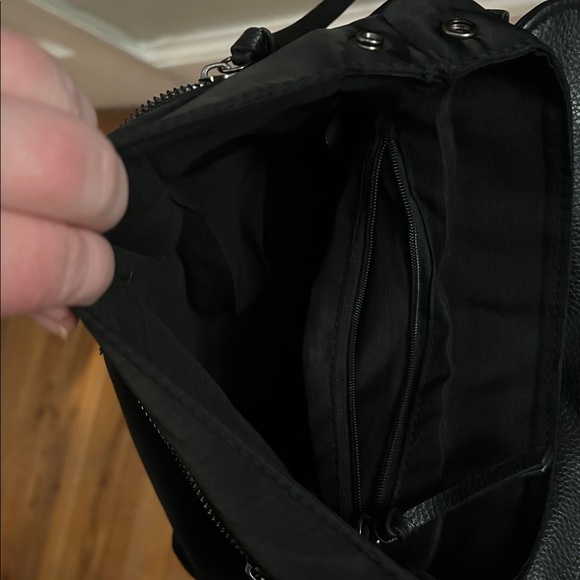 Botkier Black Backpack with Logo Straps NWT - Picture 6 of 6